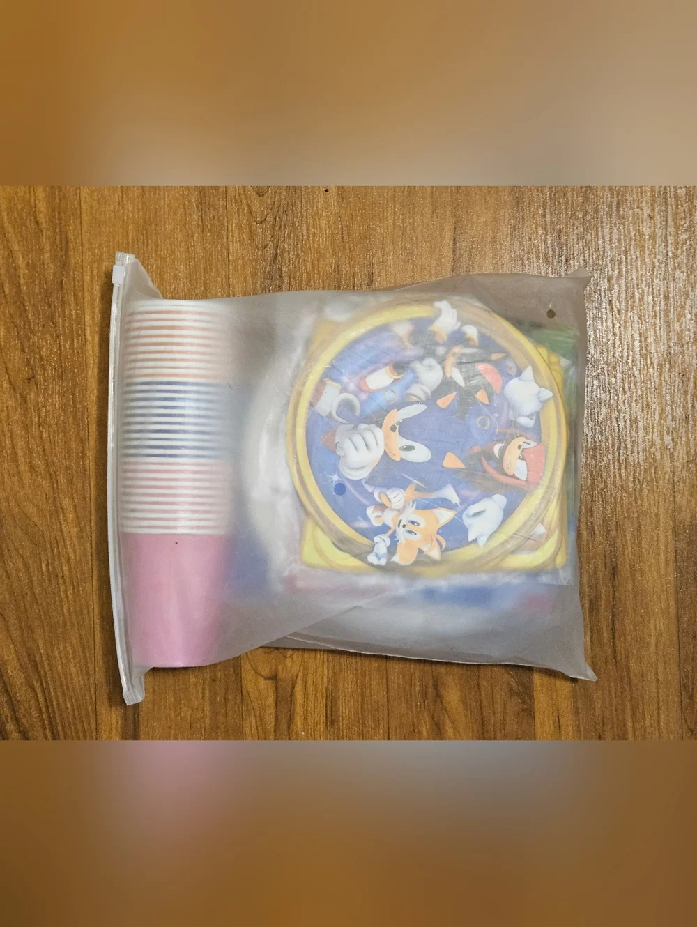 Sonic Party Tableware Set - Character Plates, Cups & Napkins